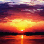 Sunrise_Painting_by_PineapplesQueen