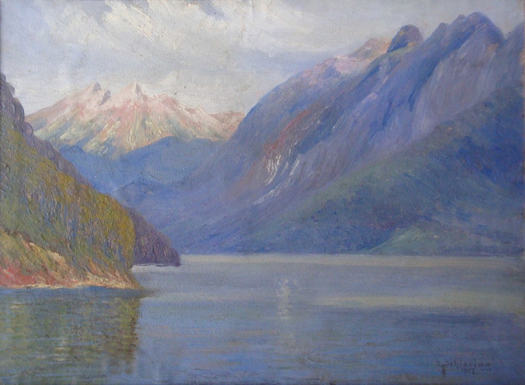 Lago Todos los Santos, Cerro Tronador, 1917